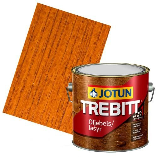 JOTUN TREBITT Lasur Teak 3l- Holzlasur Holzschutzlasur