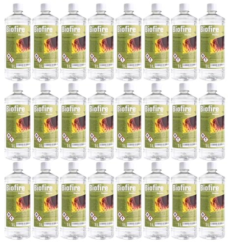 30L Bioethanol fuel liquid for bio ethanol fireplaces Premium Grade Quality Clean Burn Camping Garden