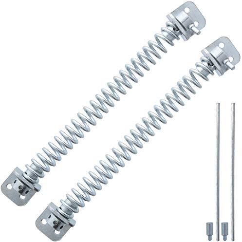2X Zinc Automatic Closing Garden Gate Spring Closers 10 (250mm) Swing Fence Replace