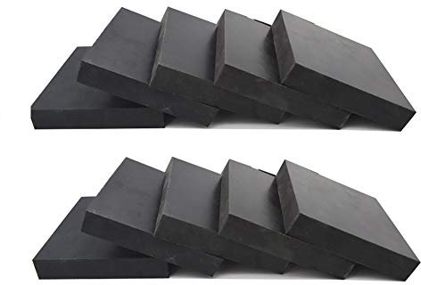 SOFIALXC Tapis De Sol Caoutchouc Anti Chute Play-Protect | Amortit Les Chocs- 50X50Thick15mm 10pcs