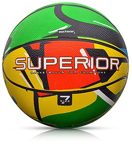 Balón Baloncesto Pelota Basketball Bebe Ball Infantil Niño Adultos Jóvenes Balon Basquet - Baloncesto Ideal para los niños y jouvenes y Adultos para Entrenar y Jugar - Tamaño 7 (7, SUPERIOR GRAFFITI)