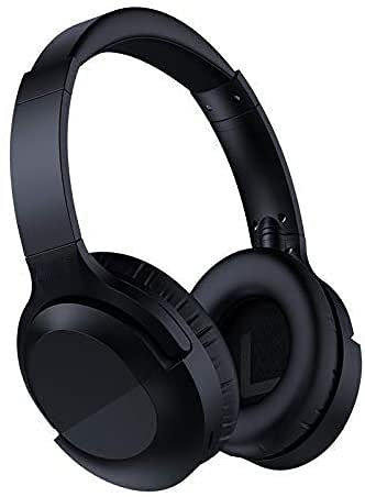 NCRD Cuffie di cancellazione del Rumore Bluetooth V5.0 Bluetooth V5.0 Wireless, Lunghe Ore Cuffie di Playtime per Orecchio con microfoni e Fascino, per TV/PC/Telefono Cellulare