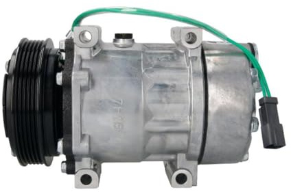 THERMOTEC KTT090056 Compresseur de clim SD7H15 PAG 100 Compatible avec RENAULT TRUCKS Premium