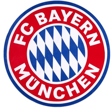 FC Bayern München Strandtuch I Badetuch I Handtuch I Logo I Rund I Rot I Fußball