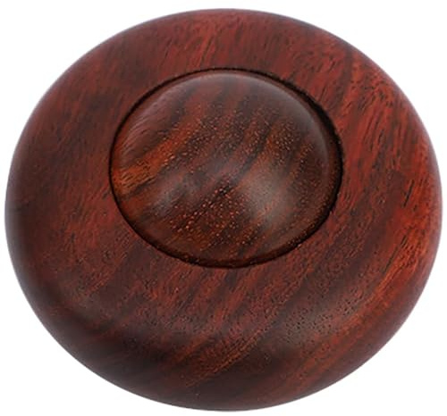 Healvian Handmassageball Aus Holz – Tragbarer Massageball Für Muskelentspannung Stressabbau Und Handtherapie Glatter Holzkugel Massage Roller Für Hände Arme Und Schultern