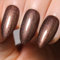 Imtiti Perlen Gel-Nagellack, 15 ML Braun Glitzer-Zeichnungs Lack Mit Muschel Schimmernd Meerjungfrauen-Nagel-Gel Zum Aushärten UV LED, Soak Off Für Heim-DIY-Nail-Art