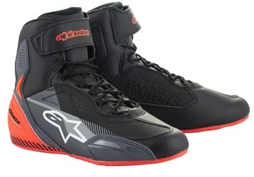 Alpinestars SHOE FAST3 BLK/GY/RD 12