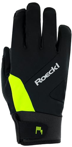 Roeckl Reichenthal 2 Winter Fahrrad Handschuhe lang schwarz/gelb 2027