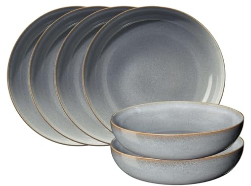 ASA Selection SAISONS Pastateller Denim 21 cm Set6