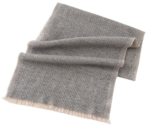 ZBWWBOL Kaschmirschals für Damen, Lang, Weich, Warm, Einfarbig, Schal mit Quaste, Stola für Damen, Pashmina Schals und Wickeltücher für Hochzeits und Abendkleider, Hellgrau