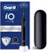 Oral-B iO 2 Cepillo de Dientes Eléctrico Negro Noche, 1 Cabezal, 1 Estuche De Viaje, 1 Portarrecambios, 3 Modos De Cepillado, Sensor De Presión y Temporizador, Diseñado por Braun