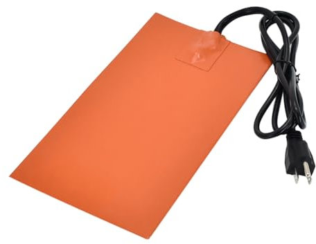 Meckparts 3400034 Silicone Pad Heater Compatible with Transmission Fluid Reservoir Engine Oil Biofuel Hydraulic Fluid