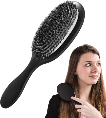 Oljig hårborste - innovativt hårbrussh-schampo | Frizz Control Avdragande | Hairr Brrush | Vayoose hårborste för slät, ren och hanterbar luft utan att tvätta