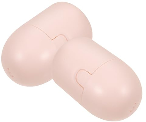 Contenitore per Coppette Mestruali Portatile, 2 Pezzi | Pp Rosa, Design Compatto e Traspirante, Box da Viaggio Riutilizzabile per Conservazione Ordinata