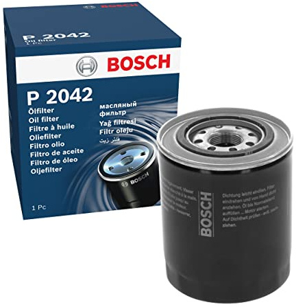 Bosch P2042 - Ölfilter Auto | Kompatibel mit: CHEVROLET VERANEIO, MAZDA B-SERIE, E Kasten, MPV I, MITSUBISHI COLT II, COLT III, GALANT V, GALANT VI