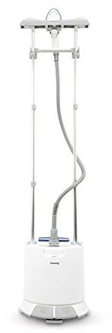 H.Koenig Vertikaler Dampfbügeleisen STM45, Hochdruck-Steamer Professionelles Bügeln 1,6L, Unbegrenzte Betriebsdauer, Starker, kontinuierlicher Dampf 35 g/min, Edelstahl-Sohle, Fertig in 1min, 2180W