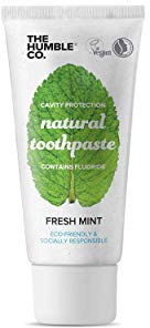 Humble Natural Toothpaste - Zahnpasta - with fluoride- mit Fluorid - Fresh mint - Frische Minze 3 x 75 ml