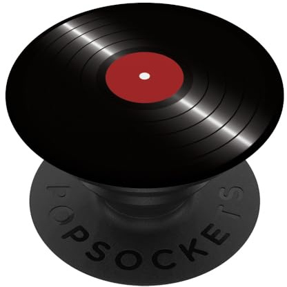 PopSockets Retro Vinyl Record for Music Lovers, DJ, Musicians PopSockets PopGrip: Swappable Grip for Phones & Tablets