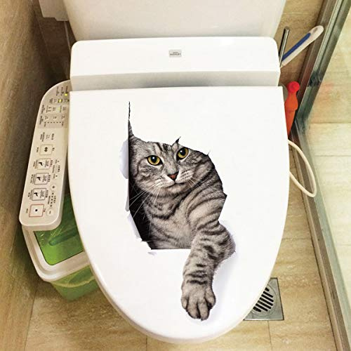 Autocollant de Couvercle de Toilette Stickers abattant WC(Catégorie A)