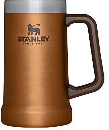 STANLEY 10-02874-140 The Big Grip Beer Stein Maple 24OZ / .7L