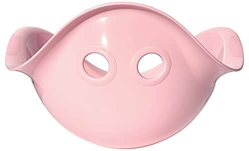 MOLUK Bilibo Endless Play Possibilities for Kids, Motor Skills Toy for Children from 2 Years, Play and Spin Seat, Imaginative Learning Toy, Hand-Eye Coordination, Travel-Friendly, Pastel Pink
