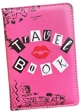 Burn Book Passport Cover Holder Travel Book
