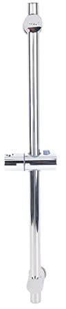 Edelstahl Brausestange 66cm, Duschstange Duschkopfhalterung Wandhalterungen Höhe einzustellen Duschbrause Halterung Ohne Bohren
