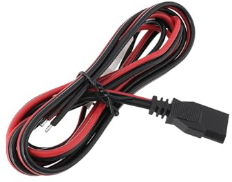 Create idea 1 cable de alimentación fusionado de 3 pines y 2 cables, cable de alimentación de repuesto CB de 16 AWG para radio CB (1,5 m)