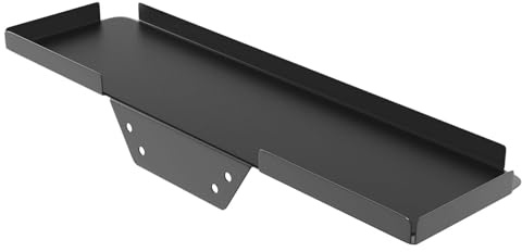 Ldabrye - Estante ajustable para barra de sonido y gadgets, solución de almacenamiento de acero al carbono para el hogar u oficina