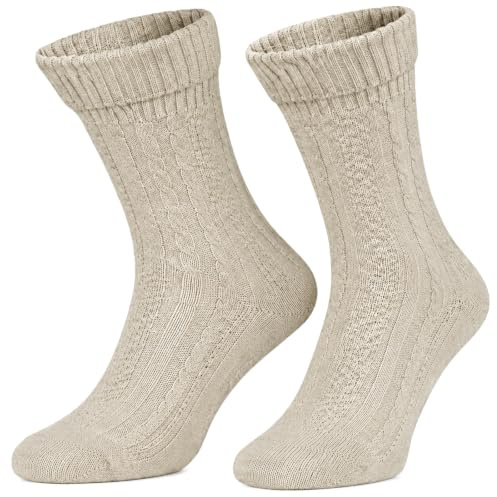 Scinzene Calcetines cortos para hombre, diseño tradicional trenzado, cómodo agarre para zapatos de avena, calcetines para hombre, Oktoberfest, ropa esencial de mezcla de algodón y lino transpirable