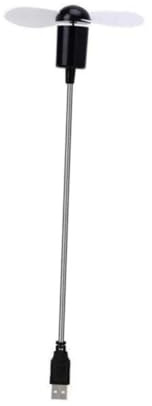 UTHCLO 4 Piezas Ventilador de Escritorio USB Flexible y Silencioso de Mini Ventiladores de Cuello de para Oficina Hogar y Escuela Soplador de Aire Portátil Pequeño Color