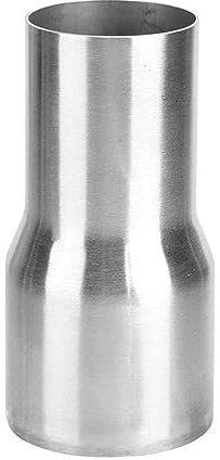 Auspuffendrohr Universal Auto Auspuff Reduzierer Anschluss Rohr Rohr Adapter Auspuff 51mm 63mm 57mm 76mm Edelstahl Auto Zubehör(63-76mm)
