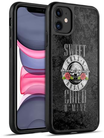 Head Case Designs Licenza Ufficiale Guns N' Roses Sweet Child O' Mine Vintage Cover in Gel Rinforzata [Protezione di Grado Militare] Compatibile con Apple iPhone 11
