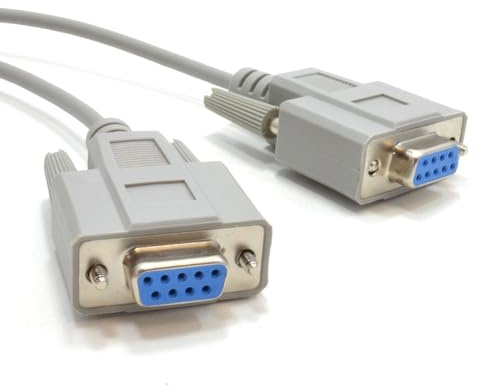 Serie RS232 Null Modem câble - DB9F vers F - 5 m [5 mètre/5m]