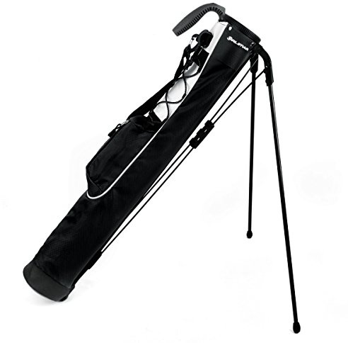 Orlimar Pitch & Putt - Bolsa de Transporte Ligera para Golf, Color Negro