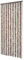 vidaXL Insect Curtain Beige and Light Brown 90x220cm Chenille Bug Door Mesh