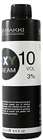 Makki Crème capillaire professionnelle Oxy - 10 VOL (3 %) - 250 ml