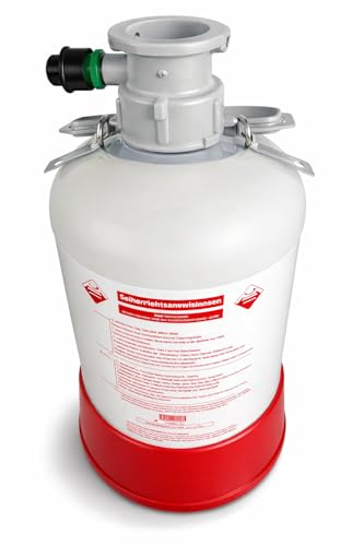 GASTROBEDARF WESTERBARKEY Reinigungsbehälter 5l mit Flachfitting z.B. für Bit, Krombacher, Warsteiner