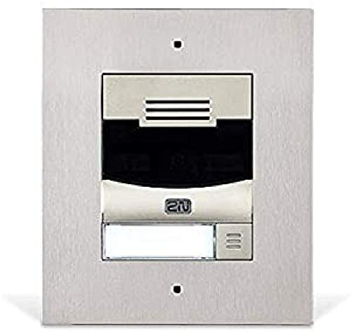 2N Telecommunications IP Solo sistema de intercomunicación de video Níquel - Sistemas de intercomunicación de video (Níquel, IP54, Metal, Botones, Vertical, Exterior)