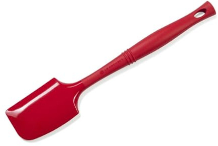 Le Creuset Professional Silikon-Kochlöffel, Mittlere Größe, 32 cm, Kirschrot, 93011100060000