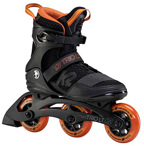 K2 Skates Unisex Inline Skates Trio LT 100, Black - orange, 30F0129.1.1.080