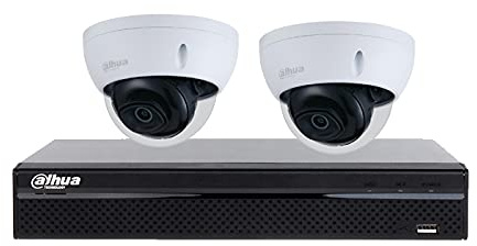 kit dahua 2 Caméras IP PoE 2mégapixels vidéosurveillance