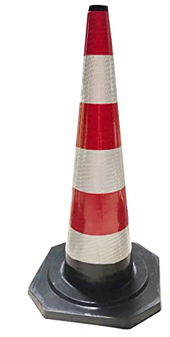 GJX Warnkegel Warnleitkegel Leitkegel Straßenverkehrskegel, 2 x 900mm Verkehrssicherheitskegel für Außenstraßenutzung, Warnkegel, Verkehrssicherheit Straße Kegel