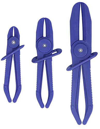 Set di pinze autobloccanti combinate for riparazioni professionali fai-da-te ， Pinze for tubi flessibili, 3 pezzi di pinze for tubi flessibili Set di pinze for tubi flessibili in nylon con isolamento