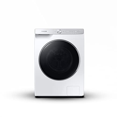 Samsung Lavatrice Ai Control QuickDrive™, WW80T934ASH/S3, Libera Installazione, 8 kg, 1400 RPM, Classe A, WiFi, Vapore, Carica Frontale, 60l x 85h x 60p cm (Ricondizionato)