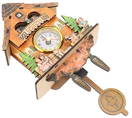 MAGICLULU Wanduhr Im Retro-Stil Geräuschlos Leicht Und Dekorativ Für Wohnzimmer Schlafzimmer Und Esszimmer Wanddekoration Und Zeitmessung Einem