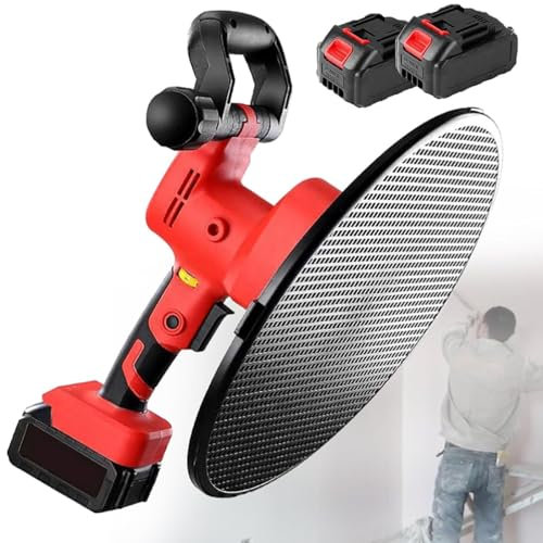 Paleta eléctrica de mano para hormigón, cemento, mortero, paleta, pulidora de pared, portátil, mezclador de yeso con carga de batería de litio