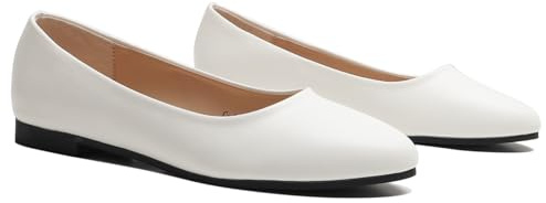 Gizelle Women Ballet Shoes - Ladies Casual Wear Every-Day Closed Toe Ballerina Pumps Slip On Ballerina Flats for Womens Size 3-8 UK