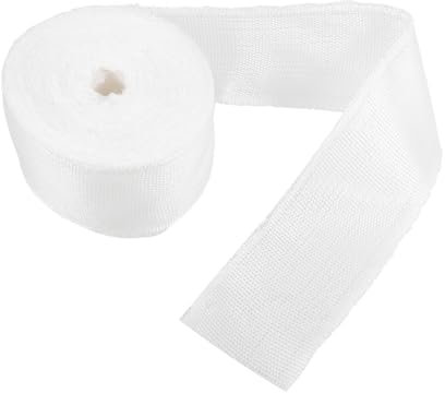 SOIMISS Woven Fiberglass Cloth Roll Reinforcement Repair Non-adhesive Tape Molding Fiberglass Cloth for Boats Seams and Winding Applications (3000.00x5.00cm)
