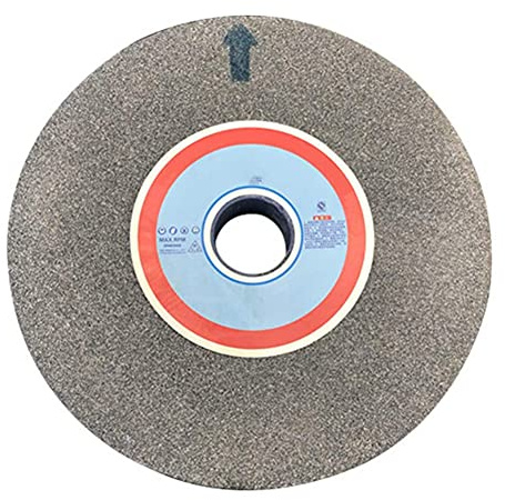Mola abrasiva da banco e da banco, corindone marrone 125 mm x 12,7 mm x 16 mm, 1 pz.(80 Grit)